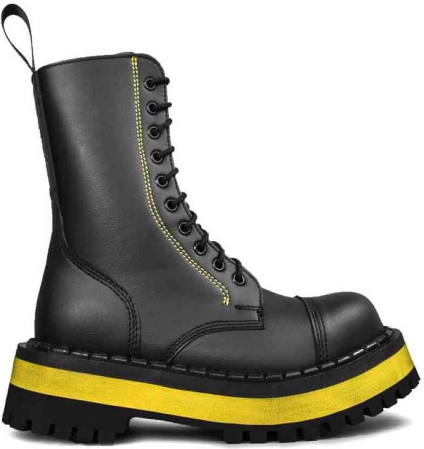 Altercore 353 Veterlaars 38 Shoes Zwart Geel