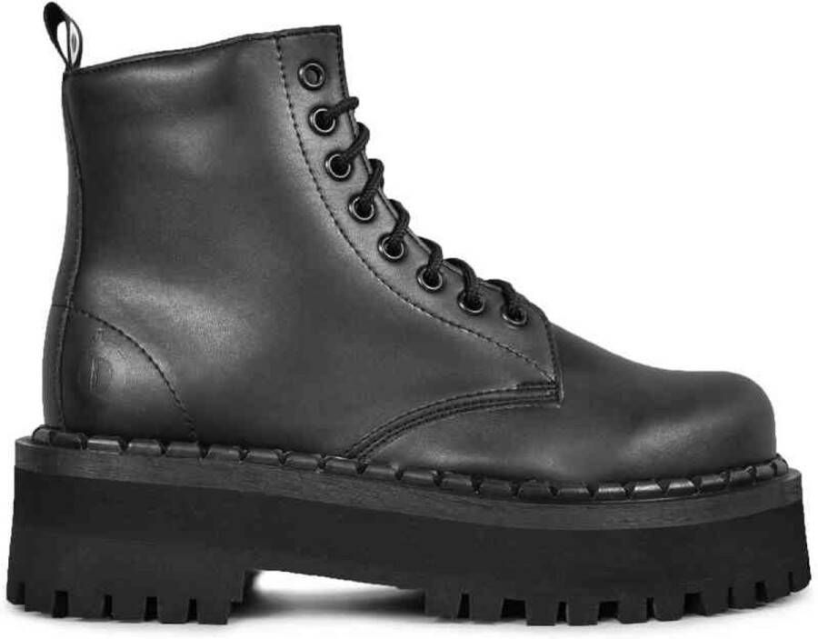 Altercore 653 Vegan Plateau Laarzen 45 Shoes Zwart