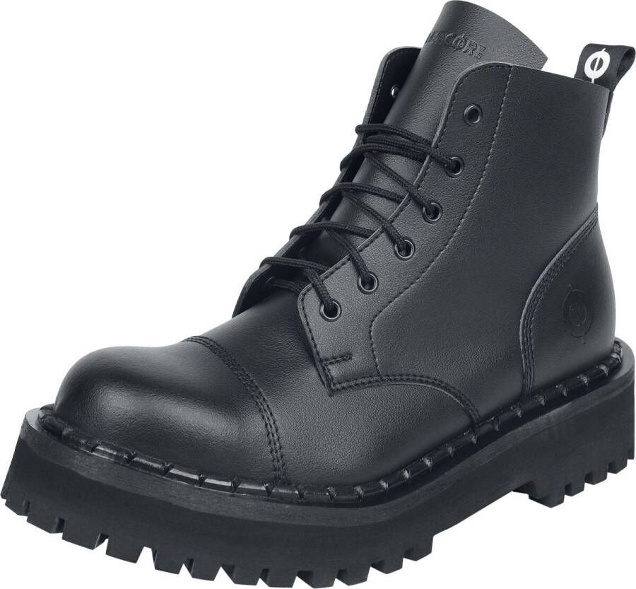 Altercore 656 VEGAN BLACK Laars zwart Polyurethaan Heren Basics Gothic Punk Rock wear