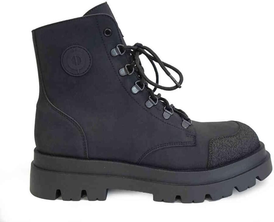 Altercore Abel Vegan Nubuck Enkellaars 42 Shoes Zwart