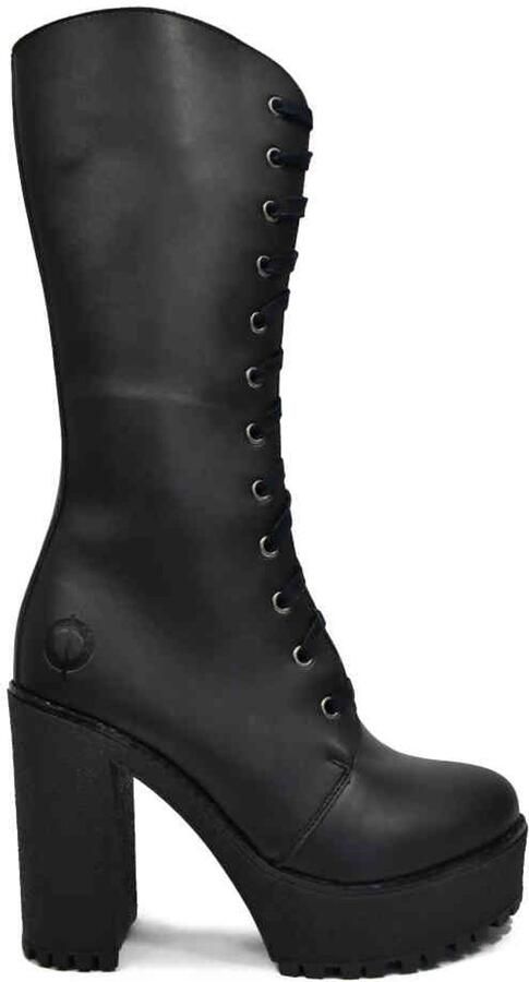 Altercore Alexa Vegan Plateau Laarzen 40 Shoes Zwart