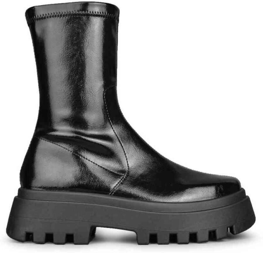 Altercore Morrigan Patent Plateau Laarzen 36 Shoes Zwart