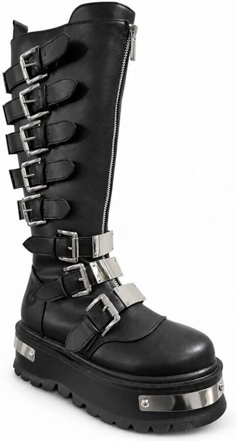 Altercore Sabell Black Dames Laarzen zwart