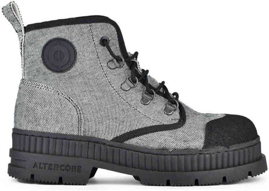 Altercore Dent vegan Enkellaars 38 Shoes Grijs