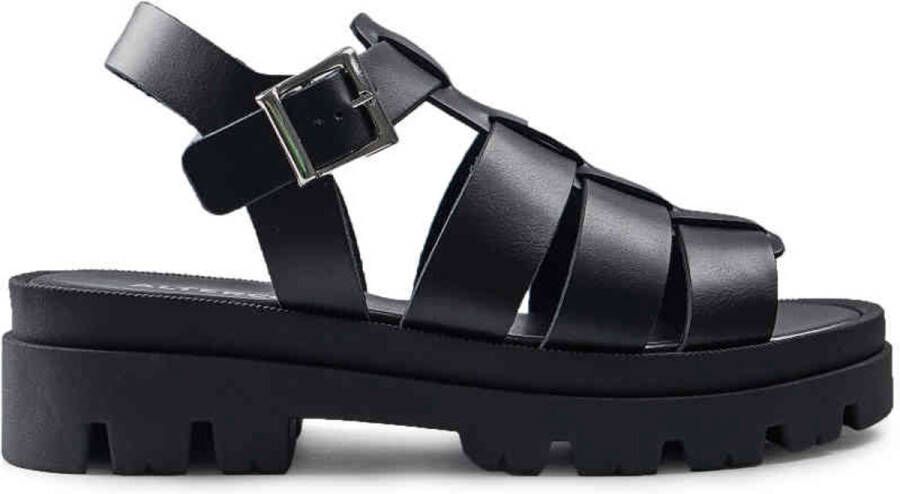 Altercore Elio Plateau Sandaal 36 Shoes Zwart