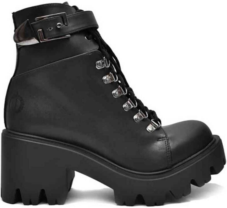 Altercore Enid Vegan Plateau Laarzen 36 Shoes Zwart