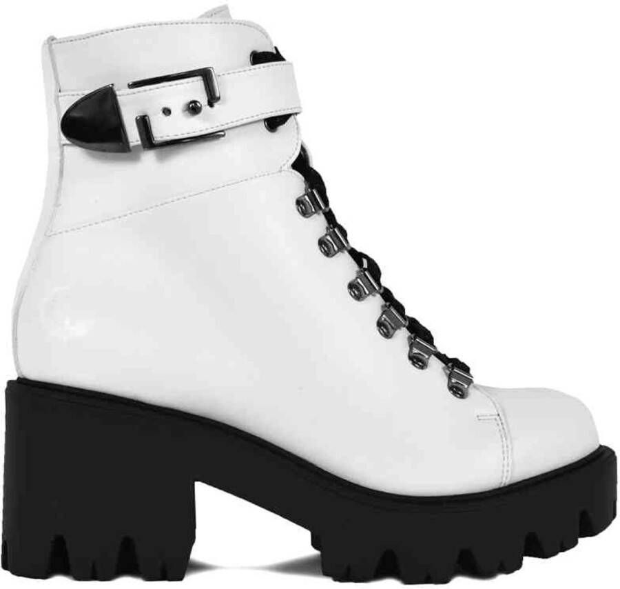 Altercore Enid Vegan Plateau Laarzen 41 Shoes Wit