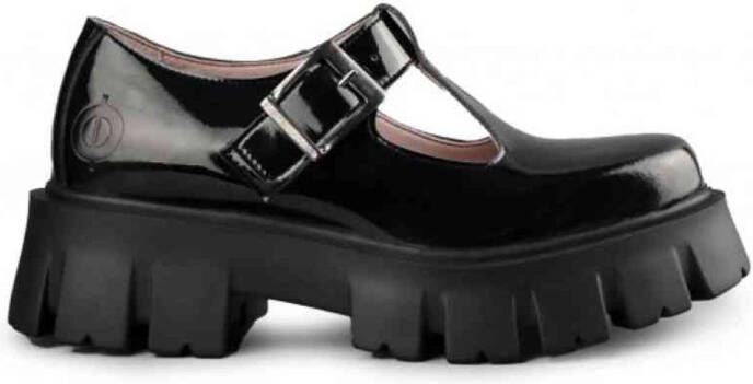 Altercore Jane Patent Vegan Lage schoenen 40 Shoes Zwart
