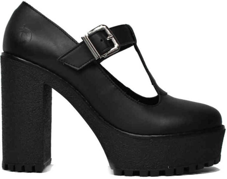 Altercore Lizzy Vegan Plateau hakken 39 Shoes Zwart