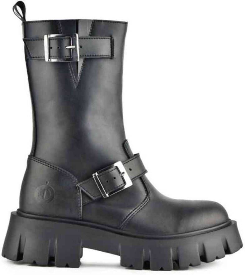 Altercore Maria Plateau Laarzen 40 Shoes Zwart