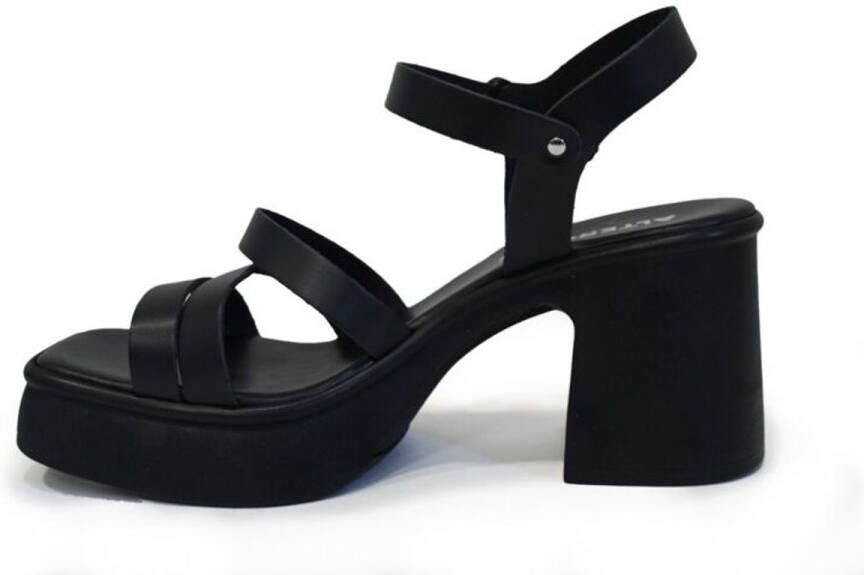 Altercore Pia Sandaal zwart Polyurethaan Dames Gothic Rock wear