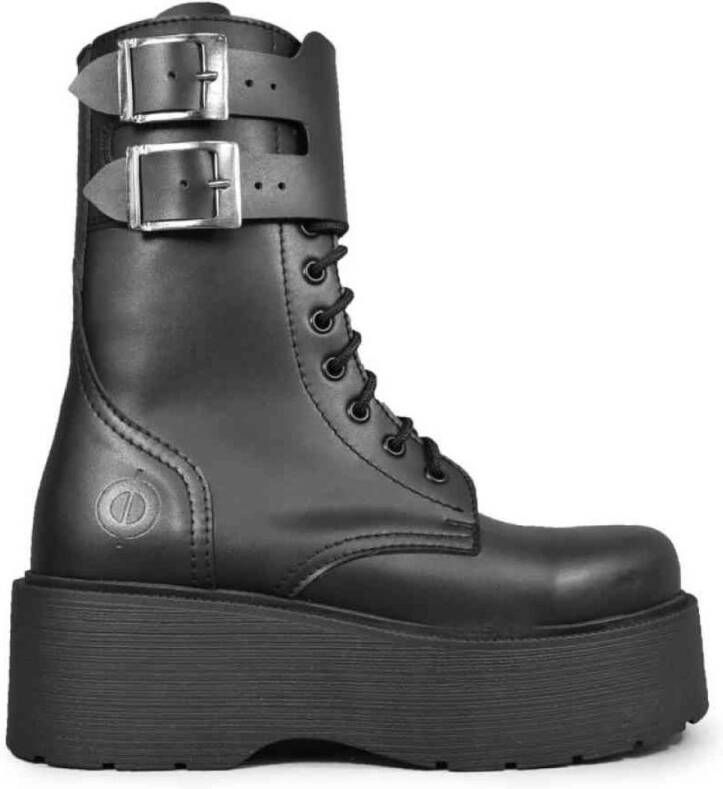 Altercore Saraid Vegan Plateau Laarzen 39 Shoes Zwart