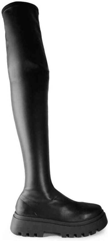 Altercore Tavon Plateau overknee Laarzen 36 Shoes Zwart