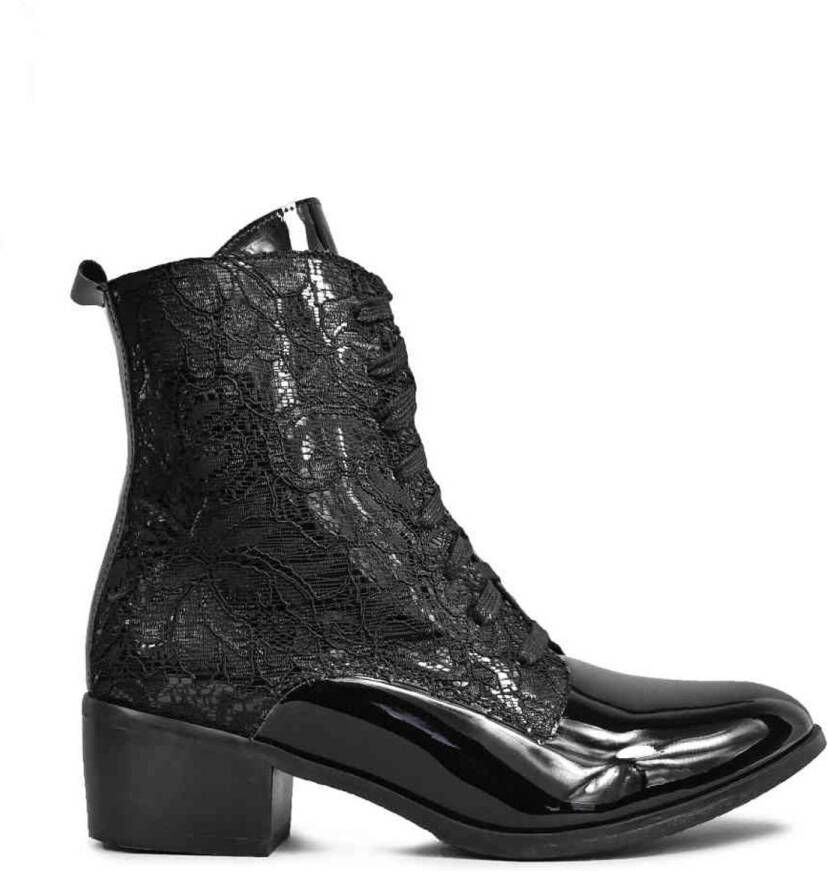 Altercore Zelda Vegan Enkellaars 37 Shoes Zwart