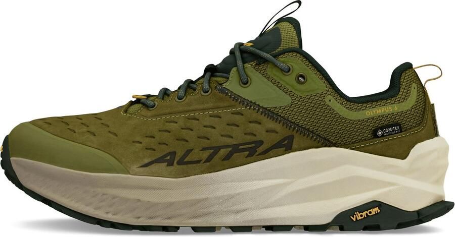 Altra Olymp Hike Low GTX Waterdichte Trailschoenen Heren Dusty Olive
