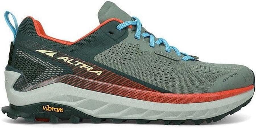 Altra Olymp Trailrunschoenen Groen Heren