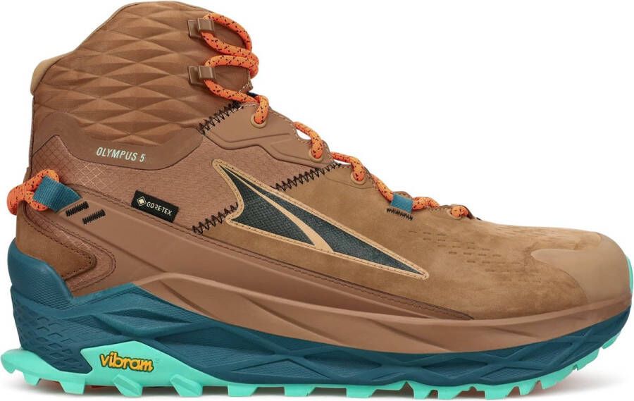 Altra Olymp Hike Mid GTX Trailschoenen Goretex Heren Brown