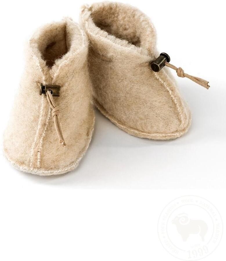 Alwero Emo babyslof 100% wol Zand 0-6mnd - Foto 2