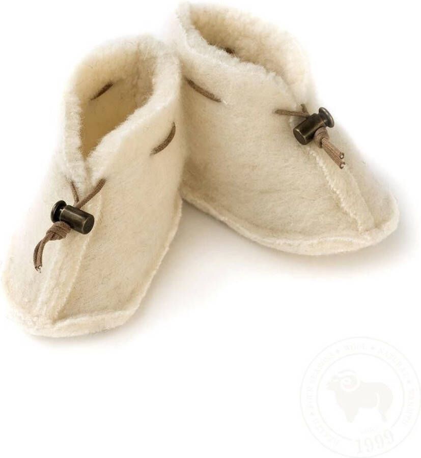 Alwero ""Babyslof Emo 100% wol"" Beige 6-12 mnd