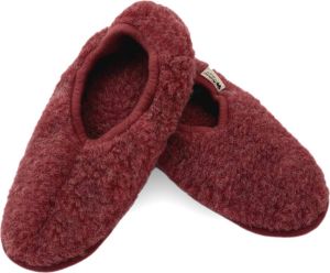 Alwero sloffen Ballerina ECO Donkerrood