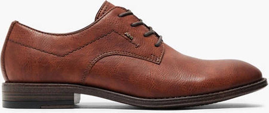 AM SHOE veterschoenen cognac