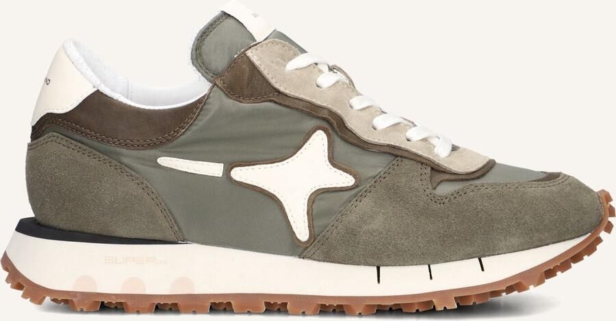 Ama Brand Deluxe S.run Sneakers Suède Heren Groen