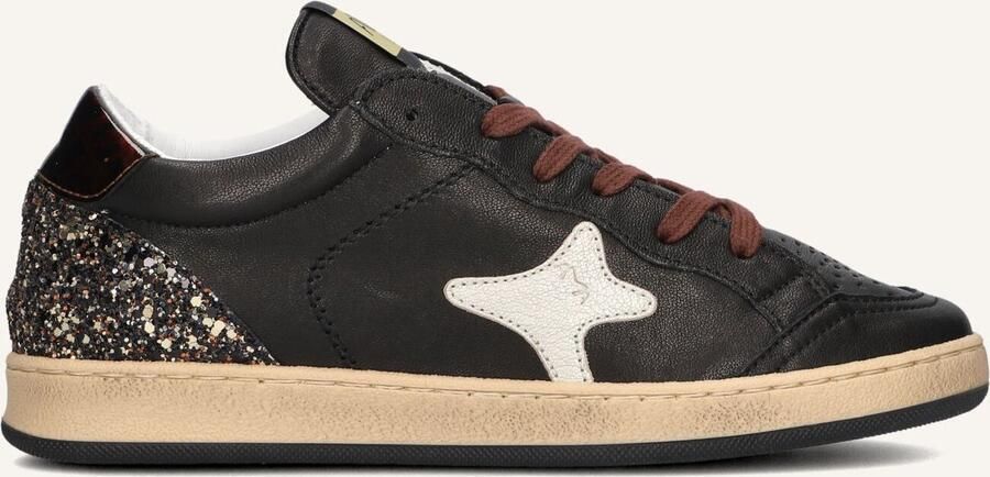Ama Brand Deluxe Sun Sneakers Leer Dames Zwart