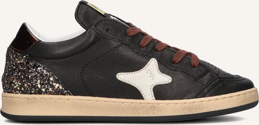 Ama Brand Deluxe Sun Sneakers Leer Dames Zwart