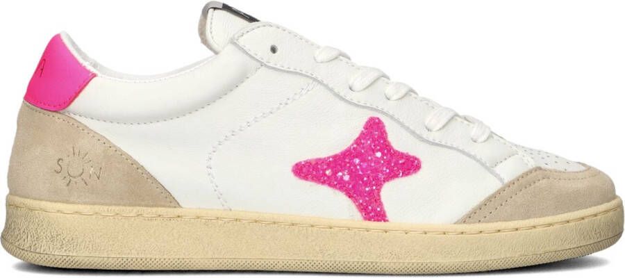 Ama Brand Deluxe Sun Sneakers Leer Dames Roze