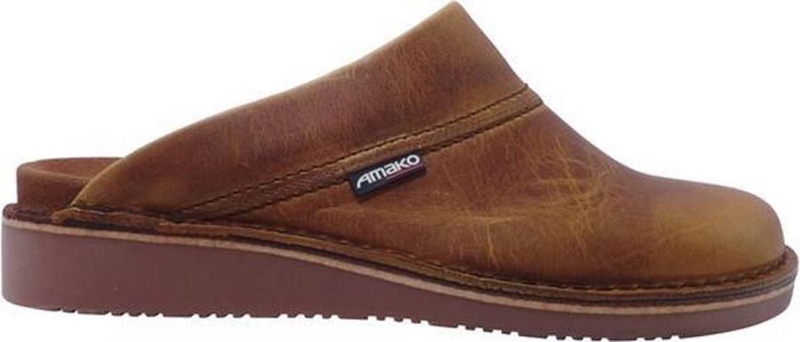 Amako 520 Slipper Muil Natuur 7½