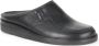 Amako 580 zwarte leren stevige slipper - Thumbnail 1