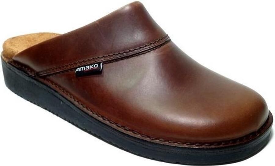 Amako 520 Muil Slippers Bruin 7½ - Foto 3