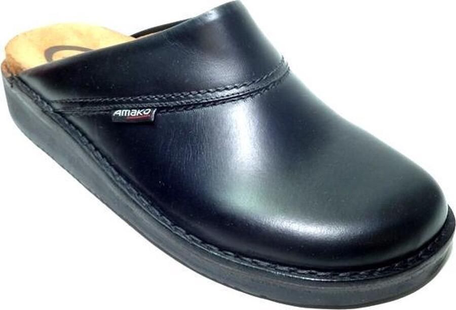 Amako 520 Muil Slippers Zwart 10½ - Foto 3