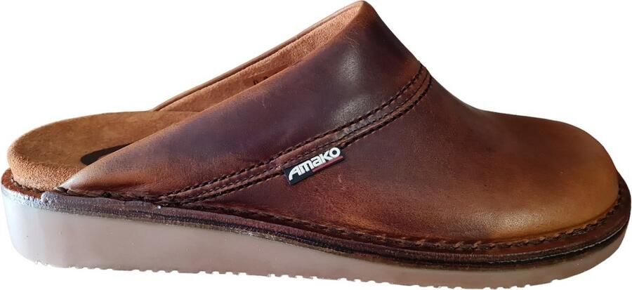 Amako 520 natuur Heren Muilen Bruin
