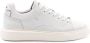 Ambitious Witte geperforeerde leren sneakers White Heren - Thumbnail 1