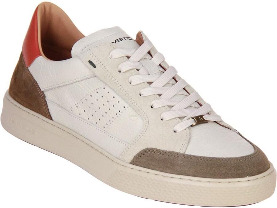 AMBITIOUS Sneaker Offwhite-Oranje