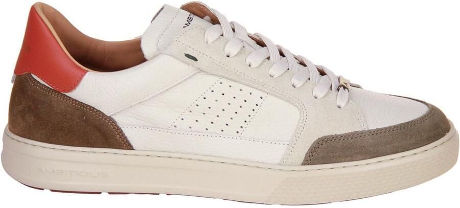 AMBITIOUS Sneaker Offwhite-Oranje