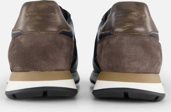 AMBITIOUS Heren Sneakers Ambitio am Navy-black Blauw