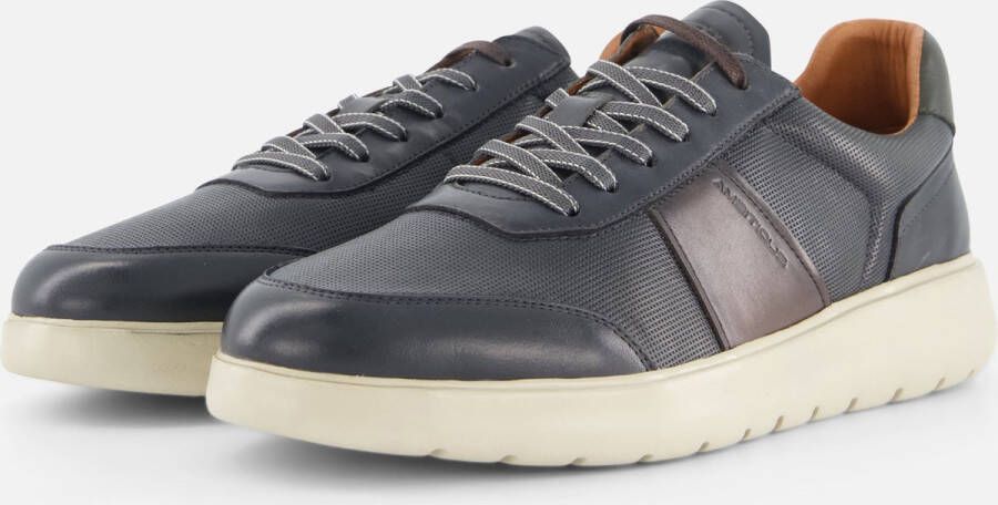 AMBITIOUS Hover Sneakers zwart Leer