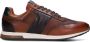 Ambitious Cognac Combi Leren Hardloopsneaker Brown Heren - Thumbnail 1