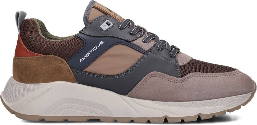 Ambitious Taupe Suède Sneakers voor Heren