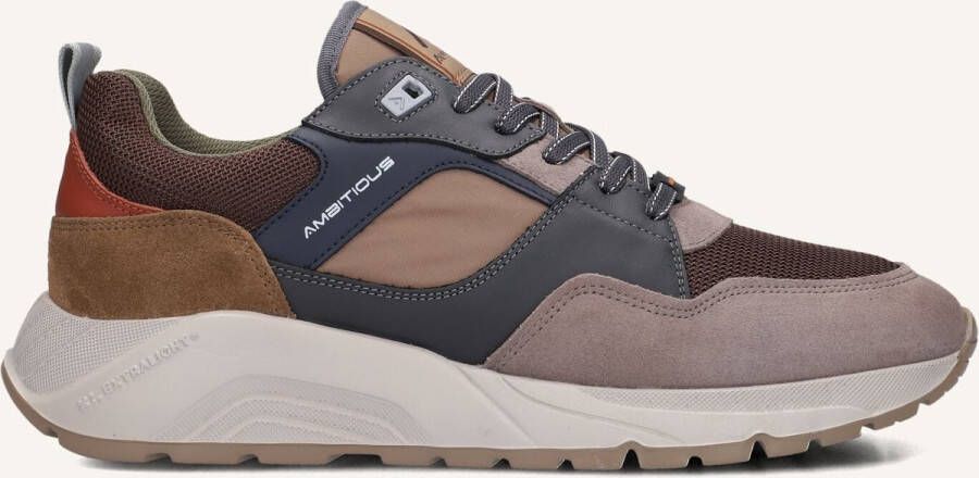 Ambitious Taupe Suède Sneakers voor Heren