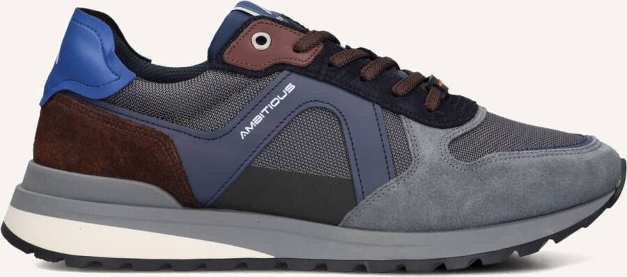 Ambitious Heren Teddy Sneakers Grijs
