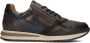 Ambitious Klassieke Casual Sneakers met Metalen Rits Brown Heren - Thumbnail 1