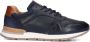 AMBITIOUS Vince Sneakers Leren Sneaker Heren Blauw - Thumbnail 2