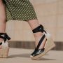 Amelie E #Espadrilles Platformzolen en Yute - Thumbnail 2