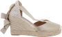 Amelie E #Espadrilles Platformzolen en Yute - Thumbnail 3
