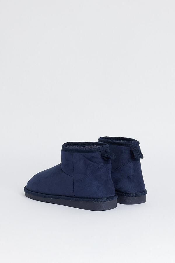 America Today Vergil Jr suède pantoffels donkerblauw - Foto 4