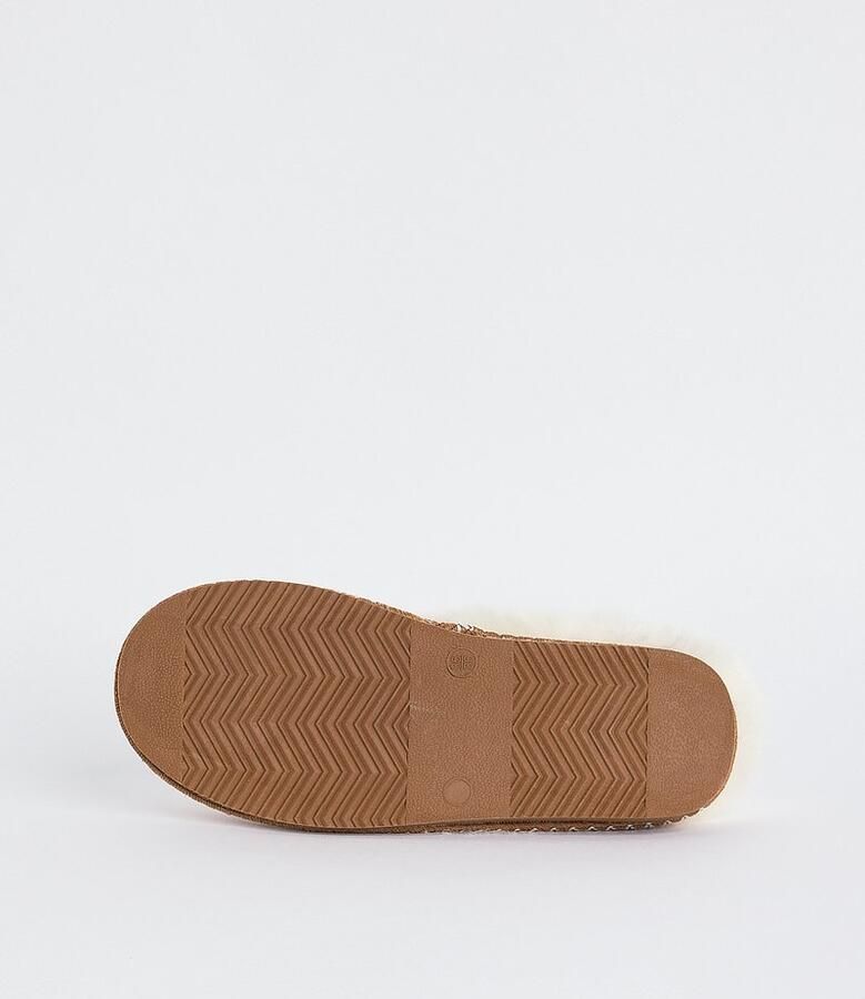 America Today Violet Jr pantoffels camel Bruin Suèdelook Meerkleurig - Foto 4