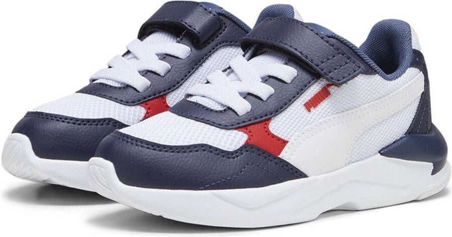 Puma X-Ray Speed Lite sneakers wit donkerblauw rood Imitatieleer 27